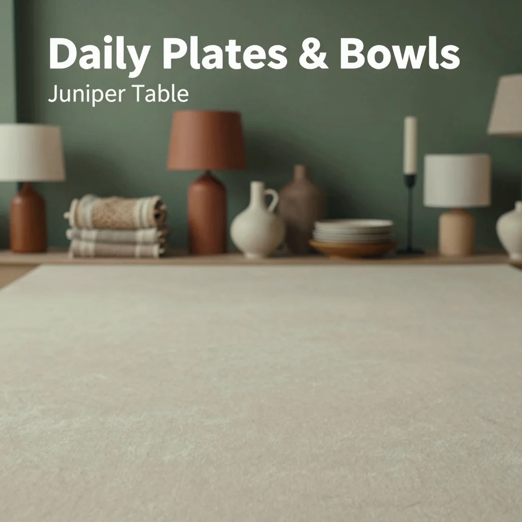 Daily Plates & Bowls - background