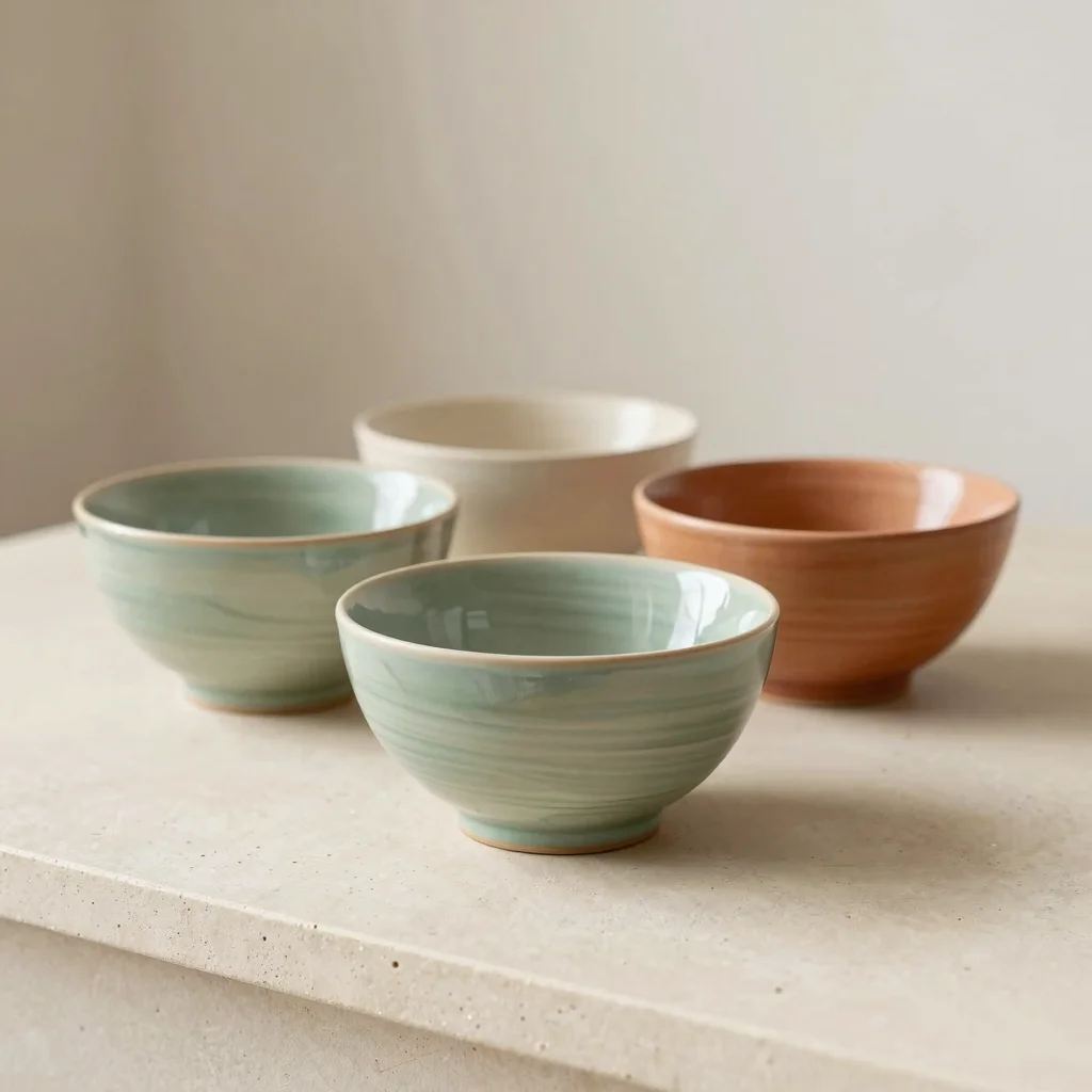 Swirled Glaze Bowl Set