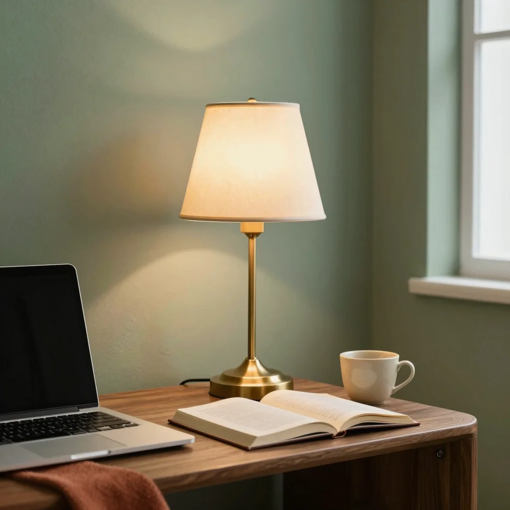 Brass Reading Lamp